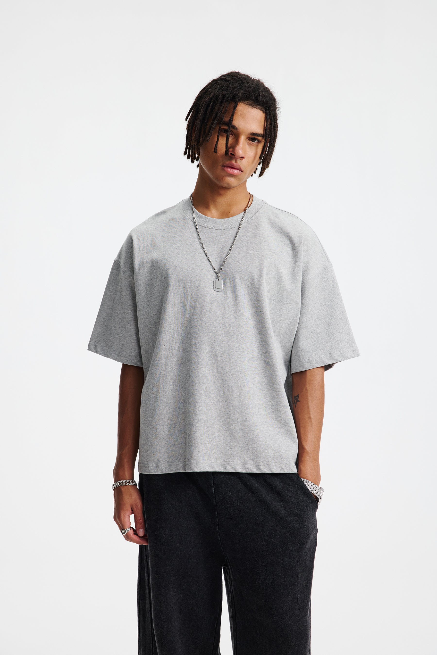Siggnia Core Boxy Heavyweight Essential Tee