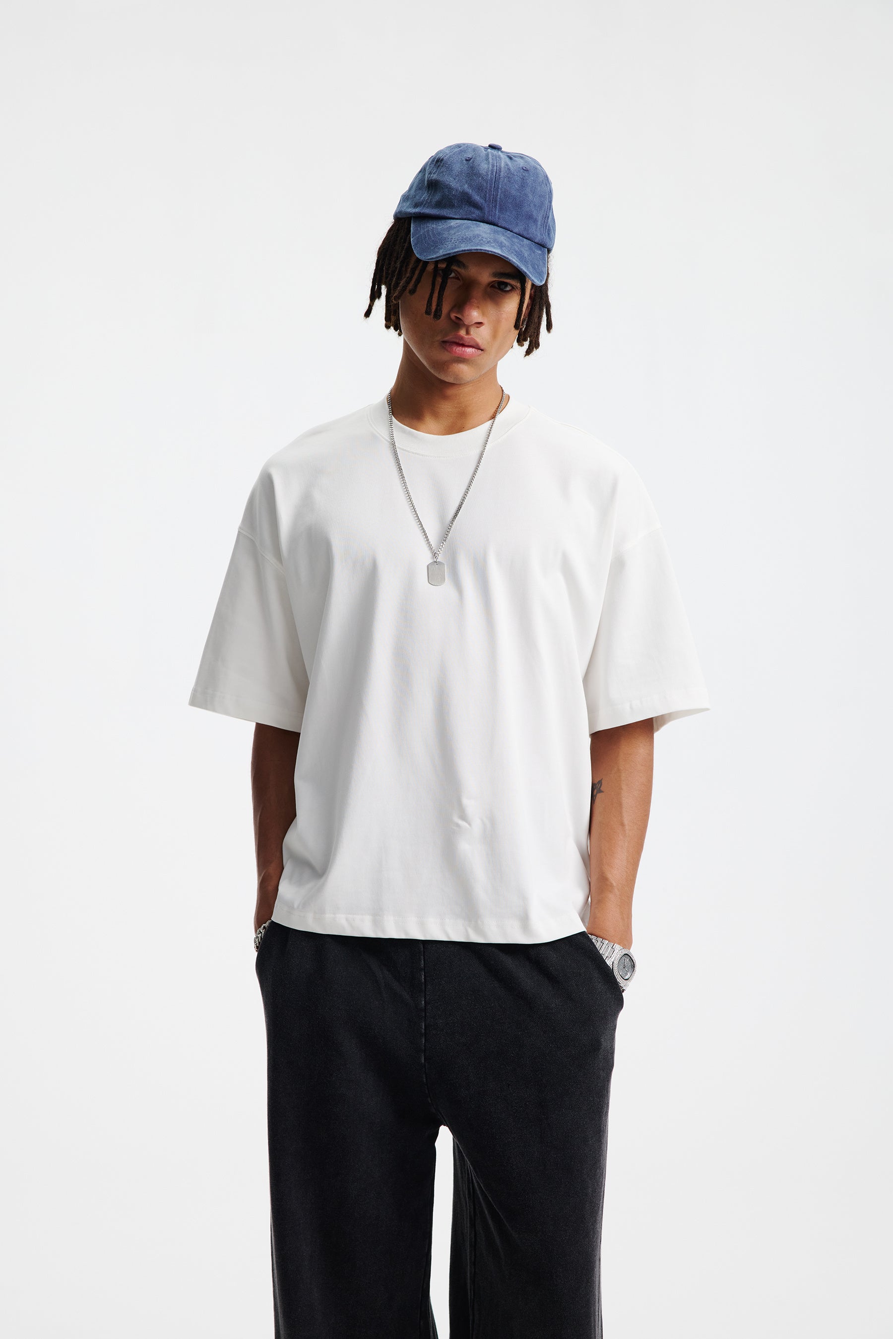 Siggnia Core Boxy Heavyweight Essential Tee