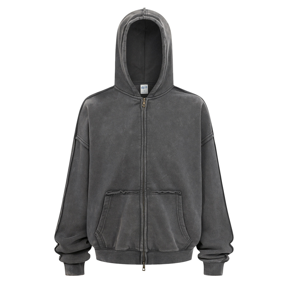 Siggnia Nova Oversized Zip up Hoodie