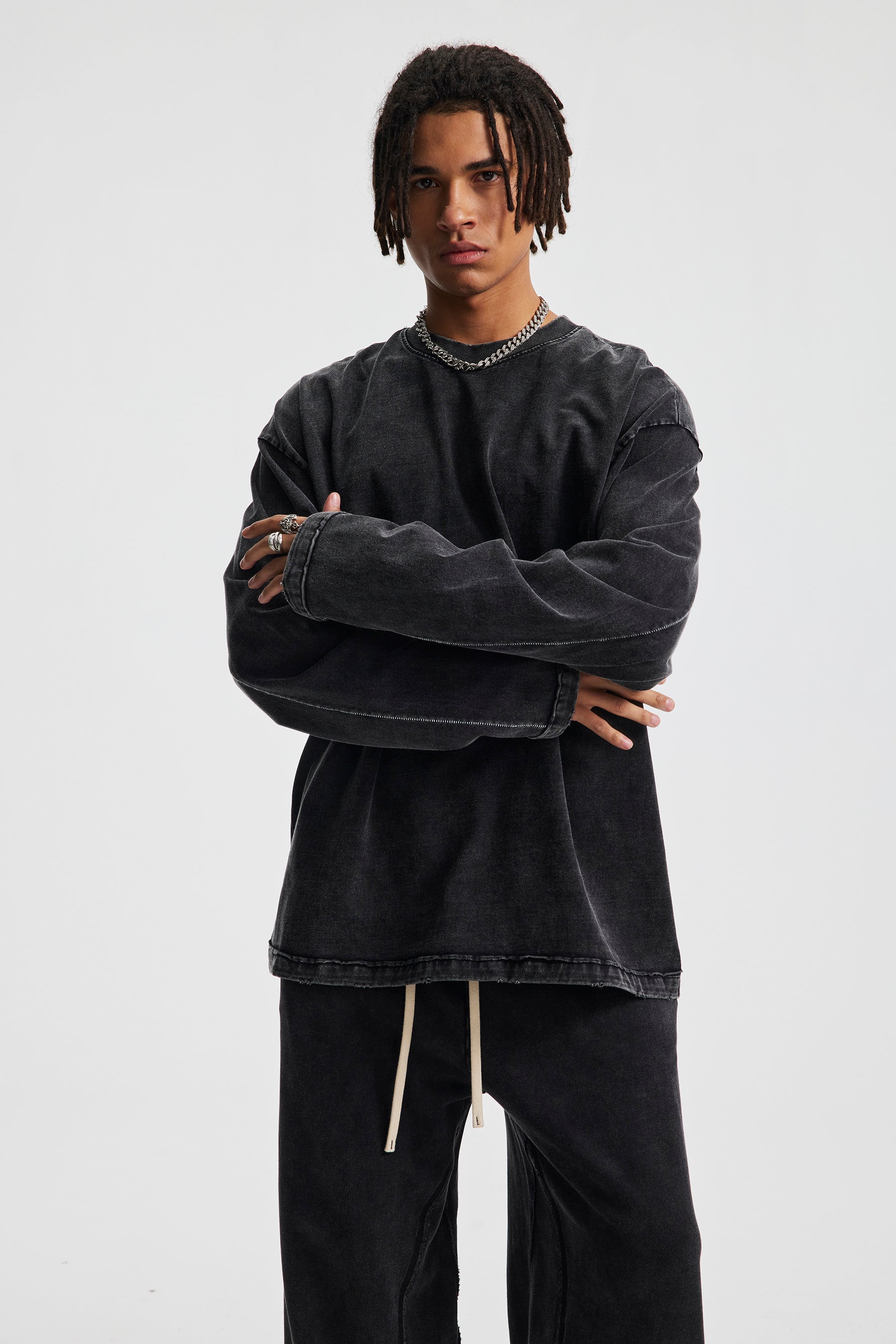 Siggnia Edge Oversized Long Sleeve