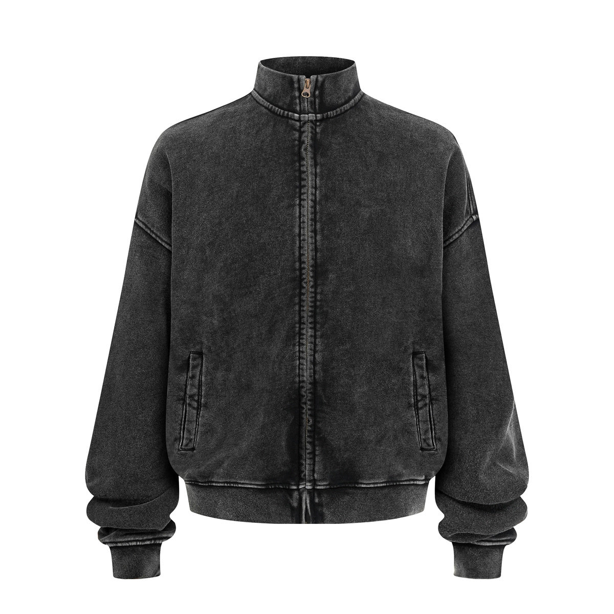 Siggnia Axis Oversized Zip up Jacket