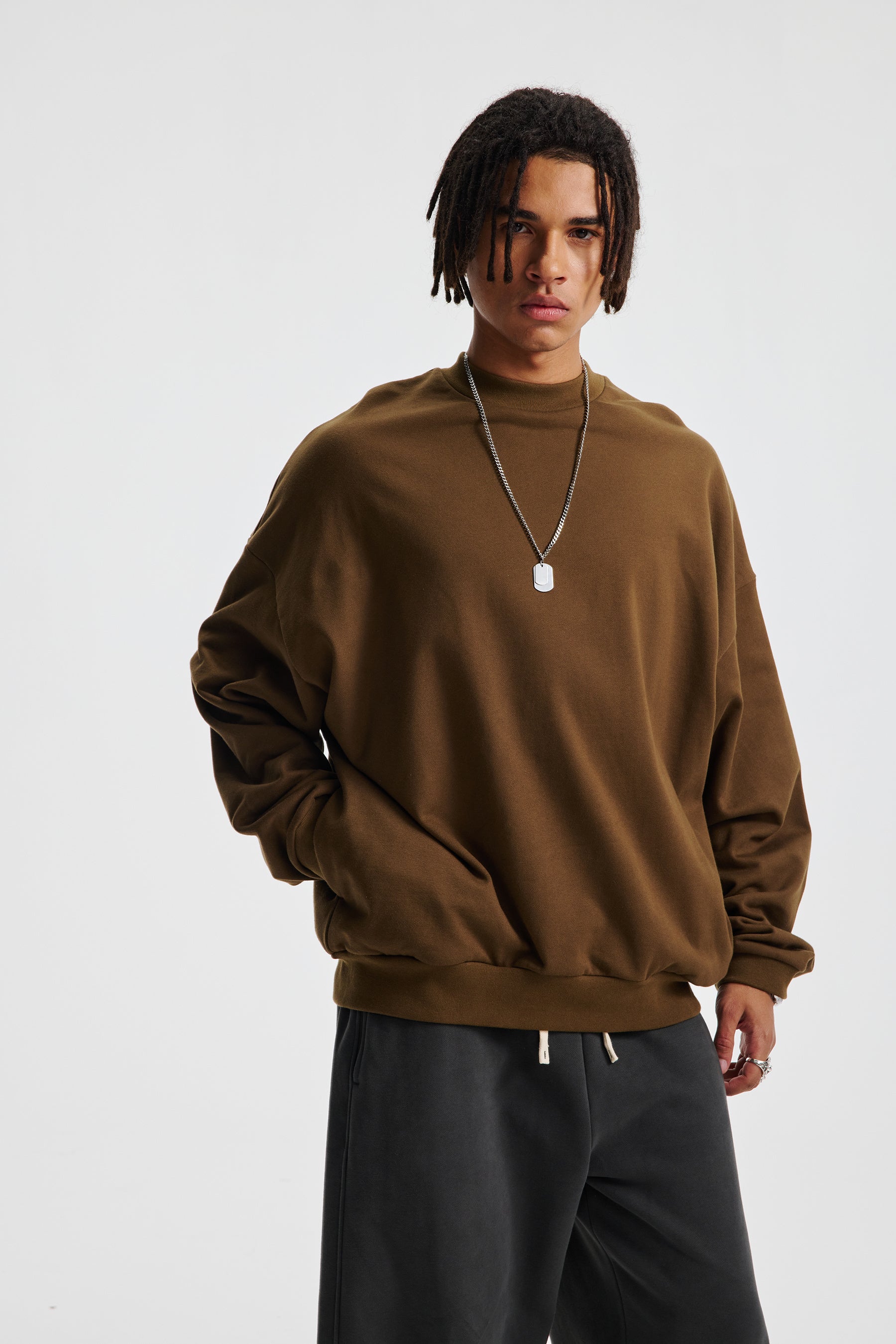 Siggnia Haven Thermal Sweatshirt