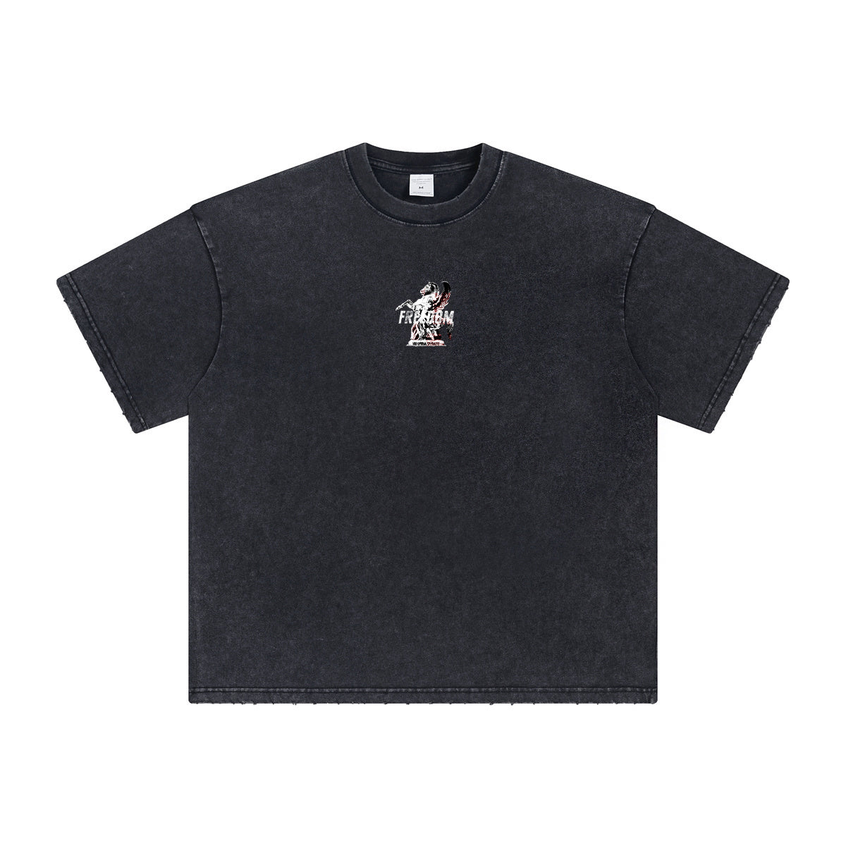 Siggnia Equinox Distressed Graphic Oversized Tee