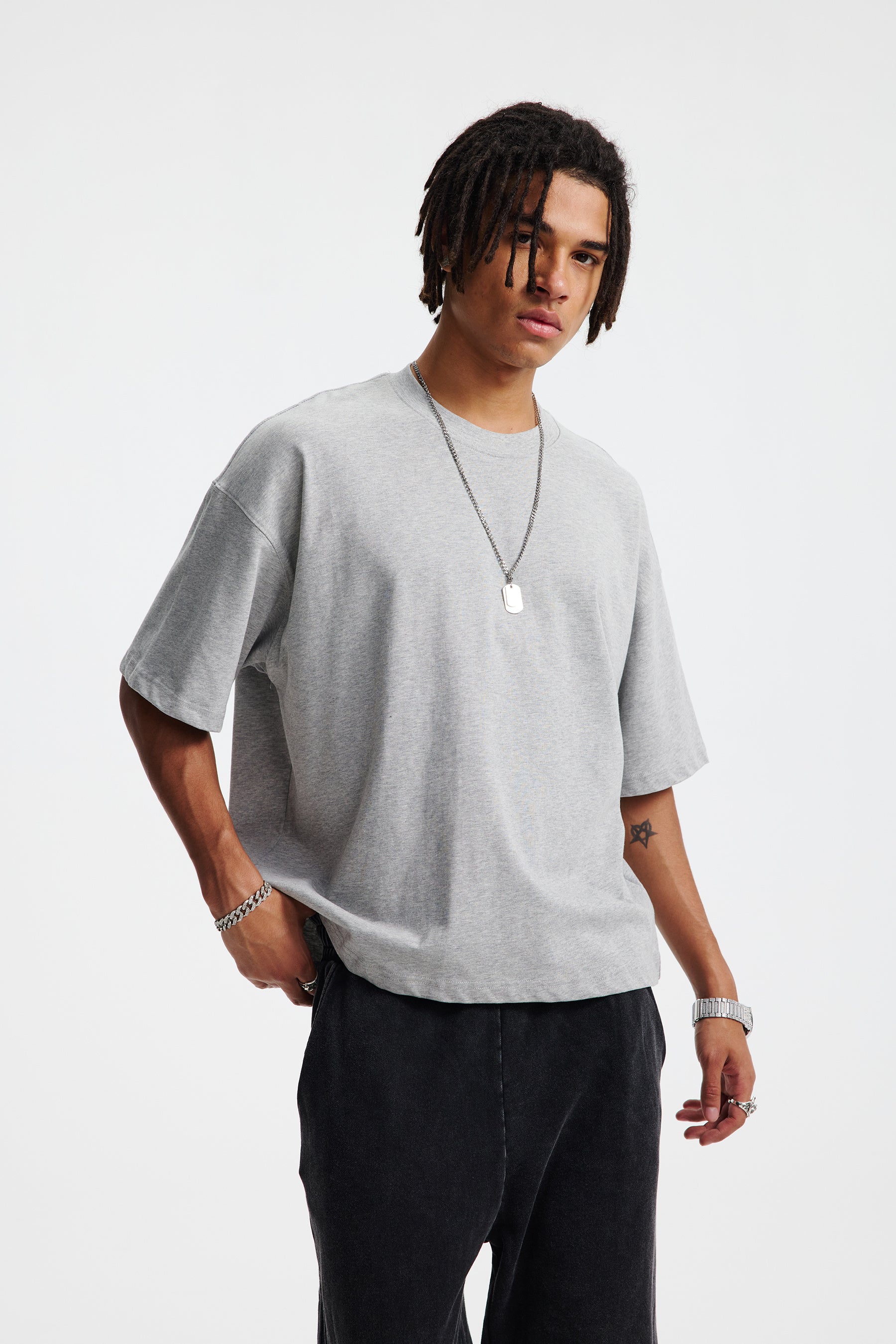 Siggnia Core Boxy Heavyweight Essential Tee