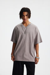 Siggnia Fade V-Neck Vintage Washed Tee