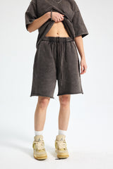 Siggnia Vanguard Washed Edge Shorts