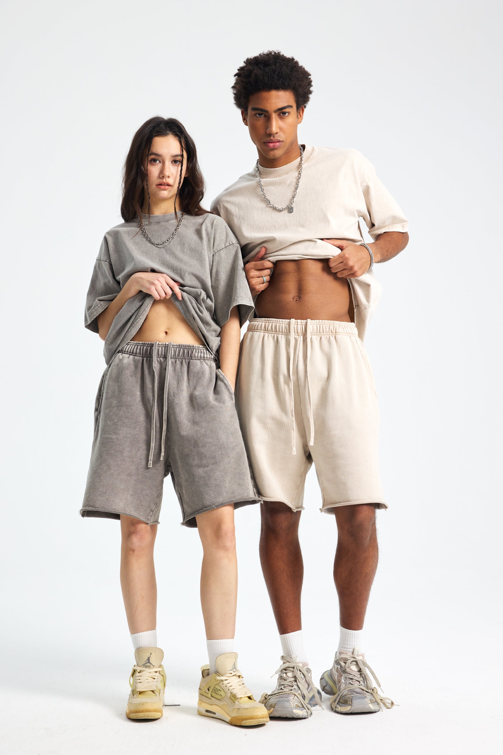 Siggnia Vanguard Washed Edge Shorts