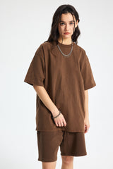 Siggnia Snowfade Raw-Edge Tee