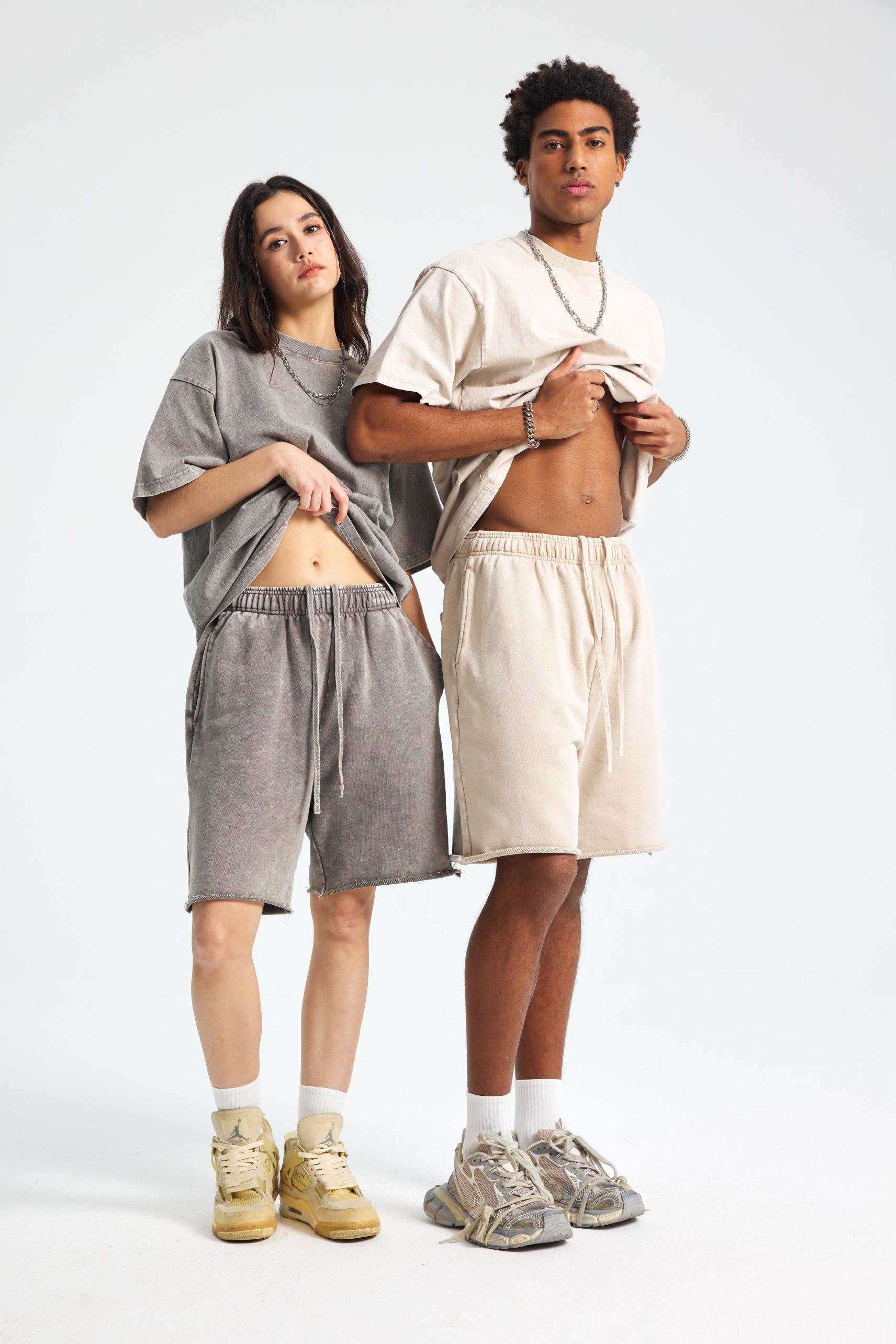 Siggnia Vanguard Washed Edge Shorts