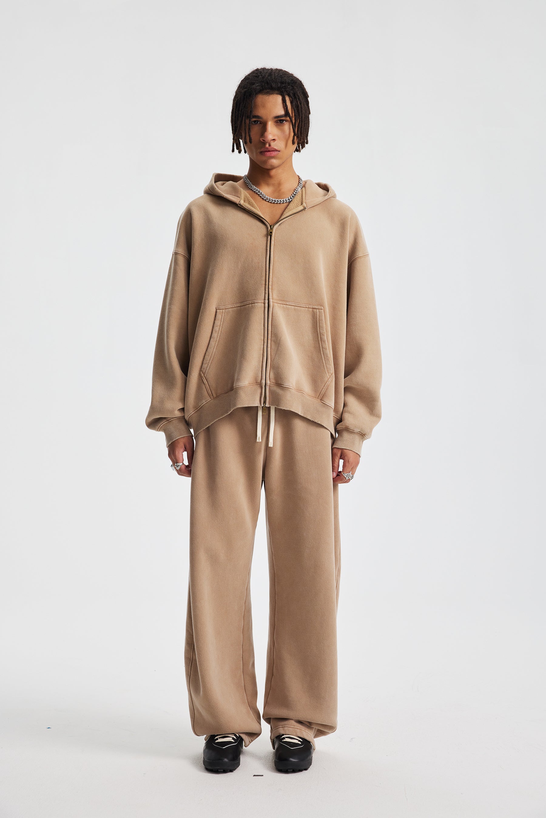 Siggnia Apex Boxy Zip up Hoodie