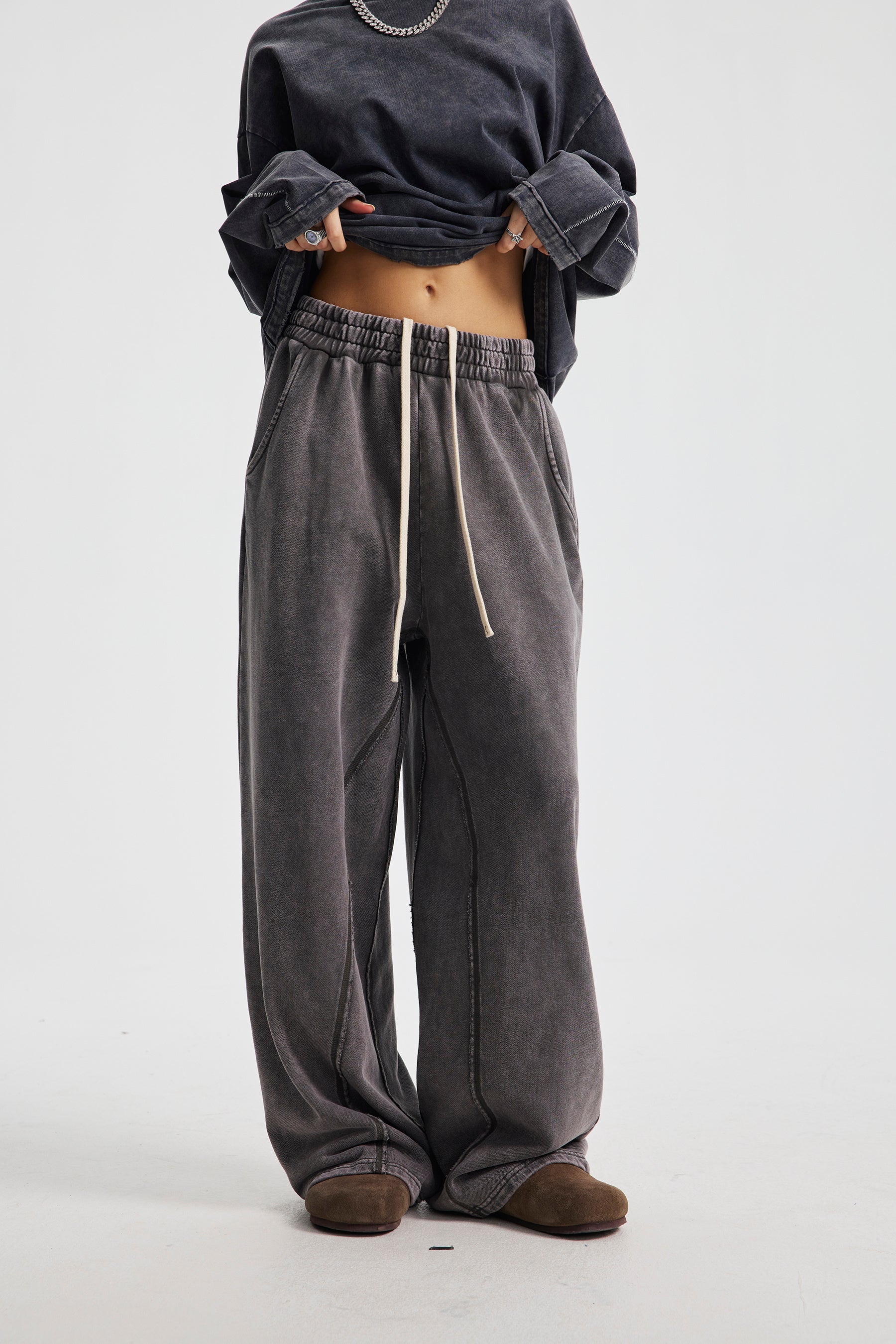 Siggnia Rove Wide-Leg Trousers