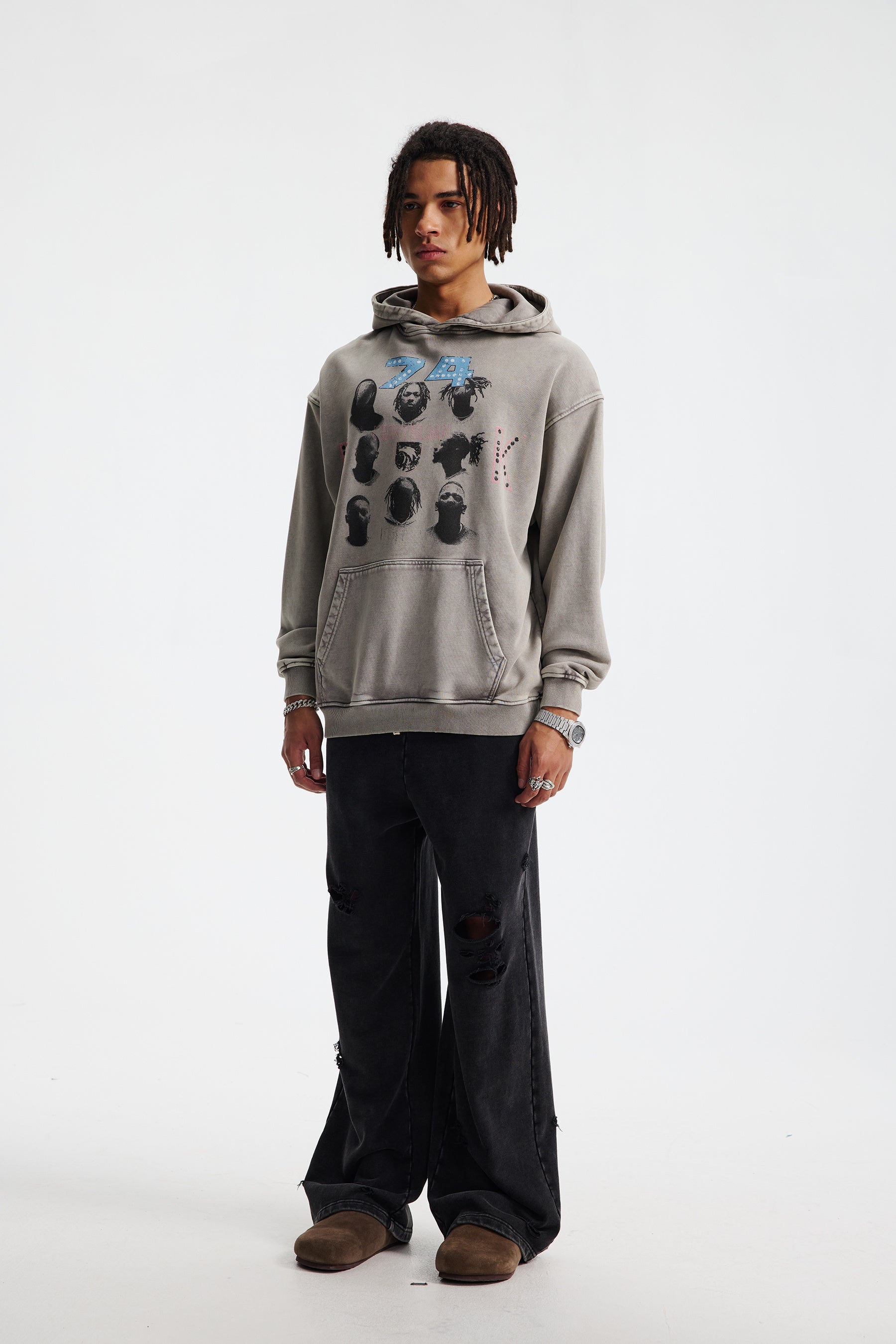 Siggnia Icon Oversized Graphic Hoodie