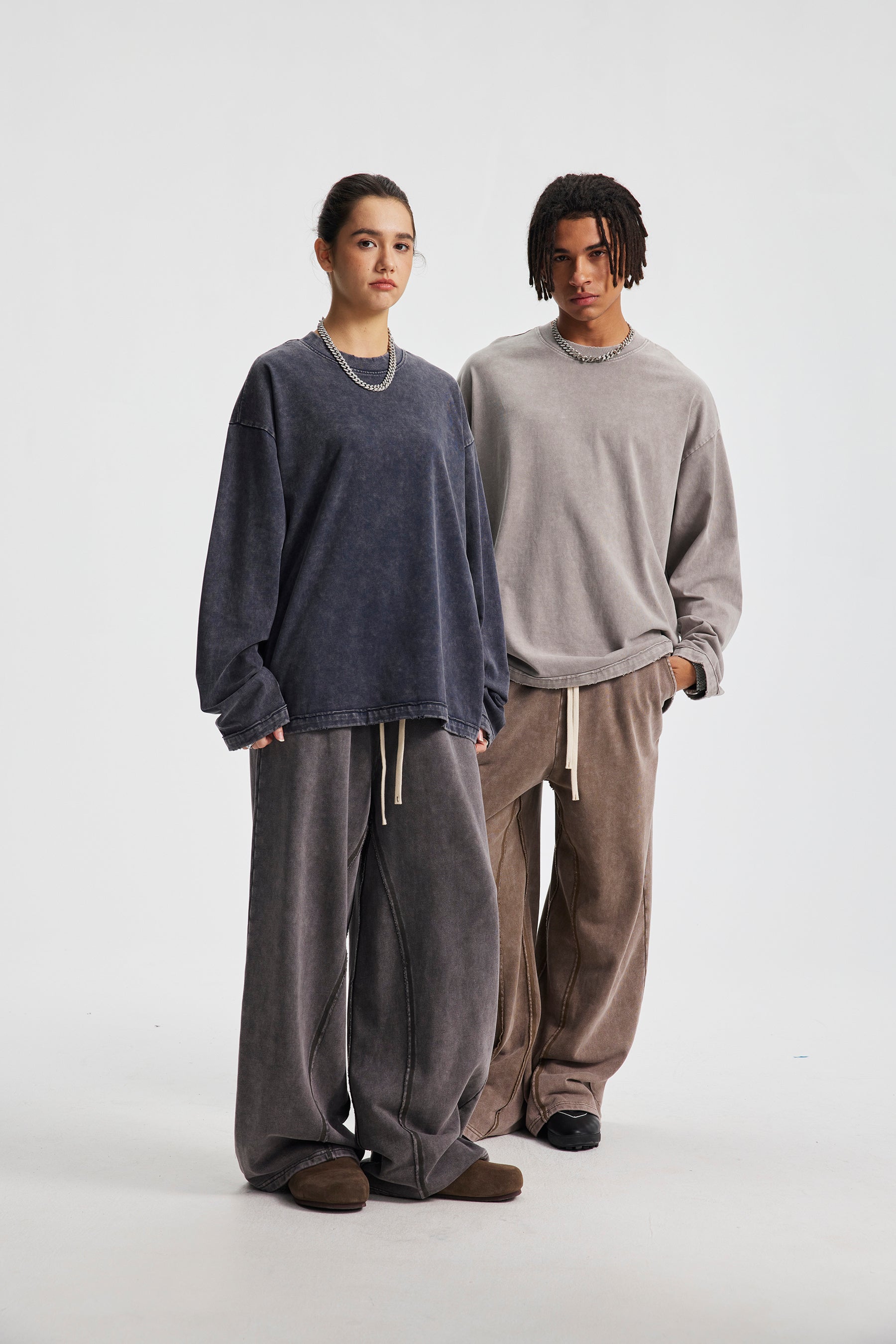 Siggnia Rove Wide-Leg Trousers