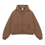 Siggnia Elevate Boxy Zip Hoodie