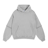 Siggnia Nexora Layered Oversized Hoodie