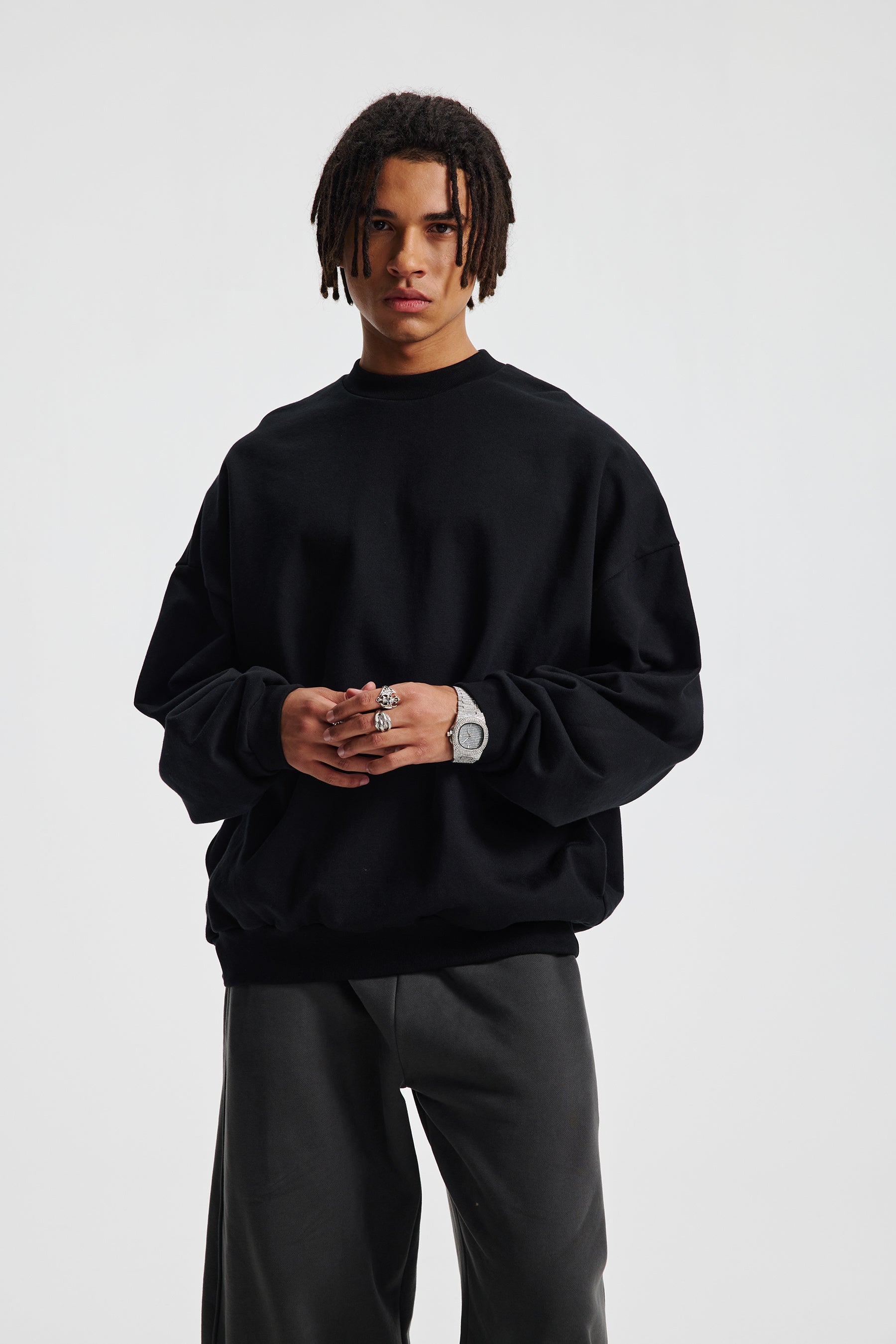 Siggnia Haven Thermal Sweatshirt